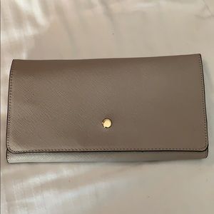 New Versona jewelry roll, clutch taupe